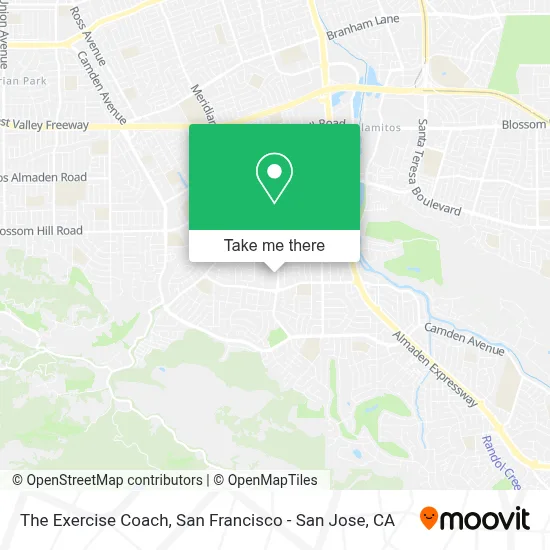 The Exercise Coach map