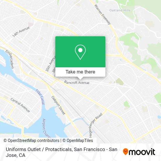 Uniforms Outlet / Protacticals map