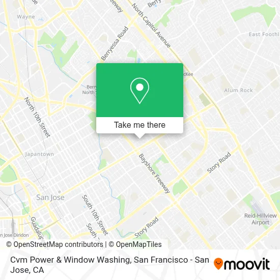 Cvm Power & Window Washing map
