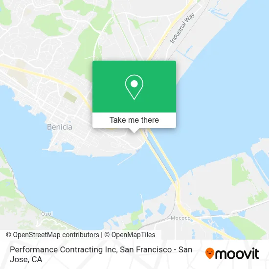 Performance Contracting Inc map