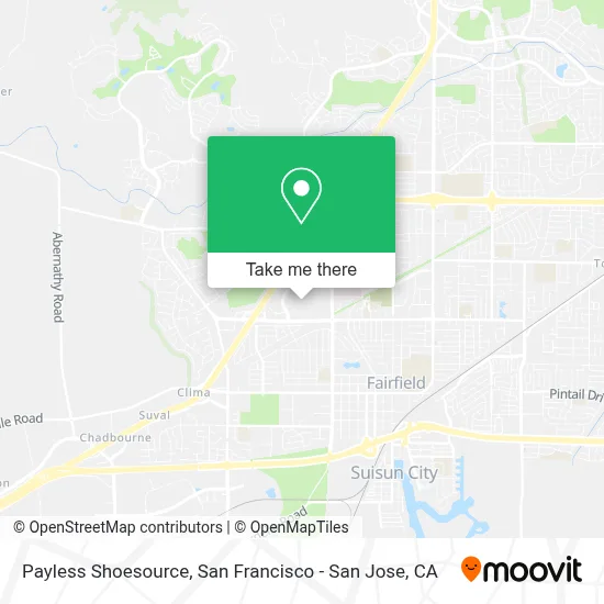 Payless Shoesource map