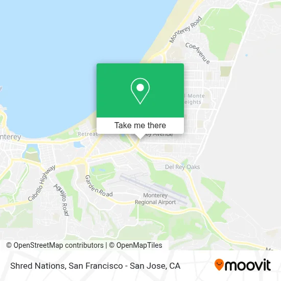 Shred Nations map