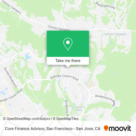Core Finance Advisor map
