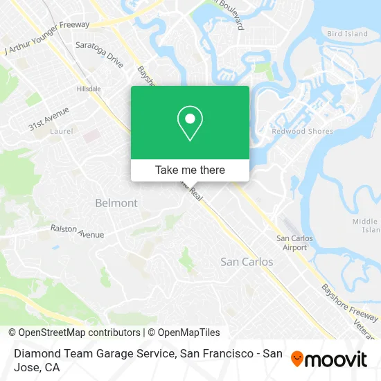 Diamond Team Garage Service map