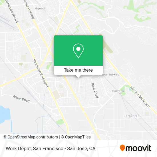 Work Depot map