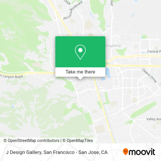 J Design Gallery map