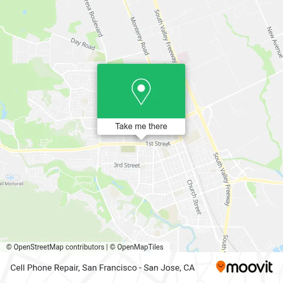 Cell Phone Repair map