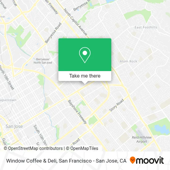 Window Coffee & Deli map