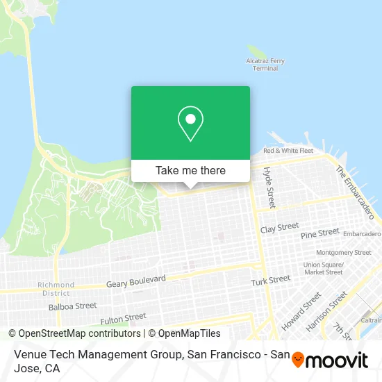 Venue Tech Management Group map