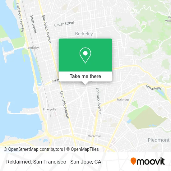 Reklaimed map