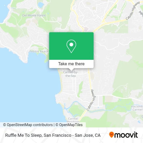 Ruffle Me To Sleep map
