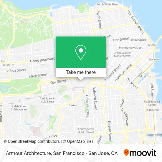 Armour Architecture map