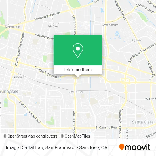 Image Dental Lab map