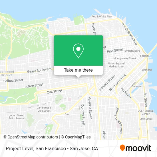 Project Level map