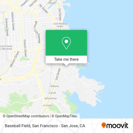 Baseball Field map