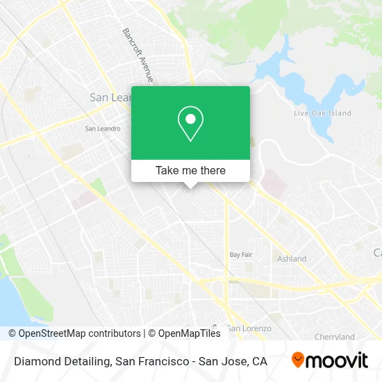 Diamond Detailing map
