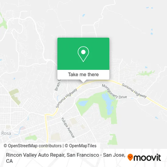 Rincon Valley Auto Repair map