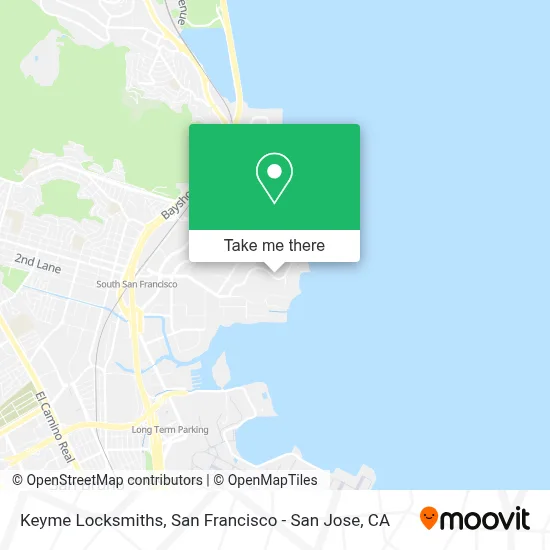 Keyme Locksmiths map