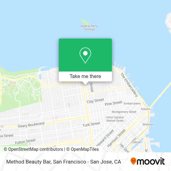Method Beauty Bar map
