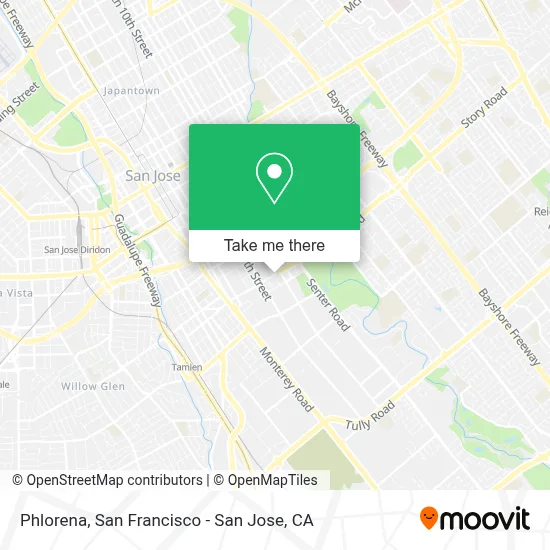 Phlorena map