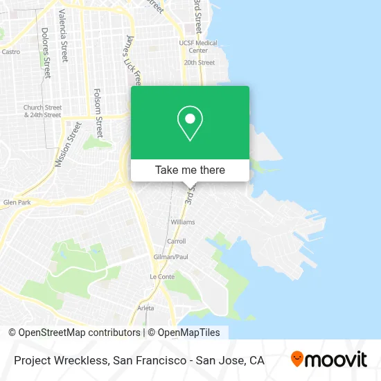 Project Wreckless map