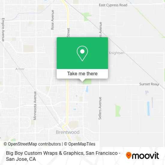 Big Boy Custom Wraps & Graphics map