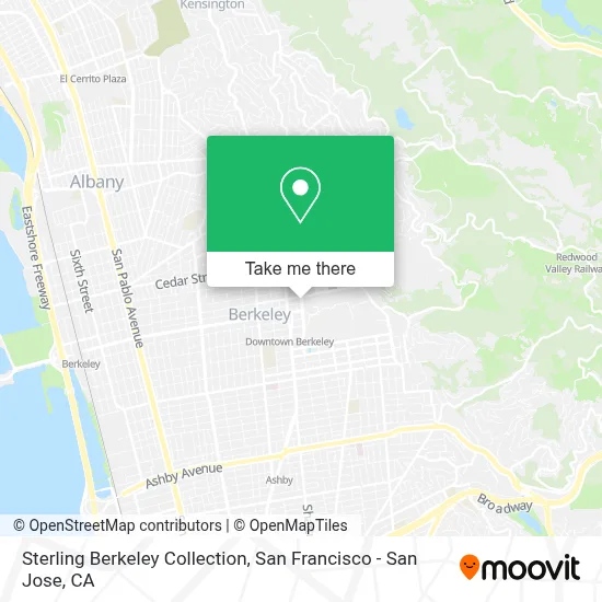 Sterling Berkeley Collection map