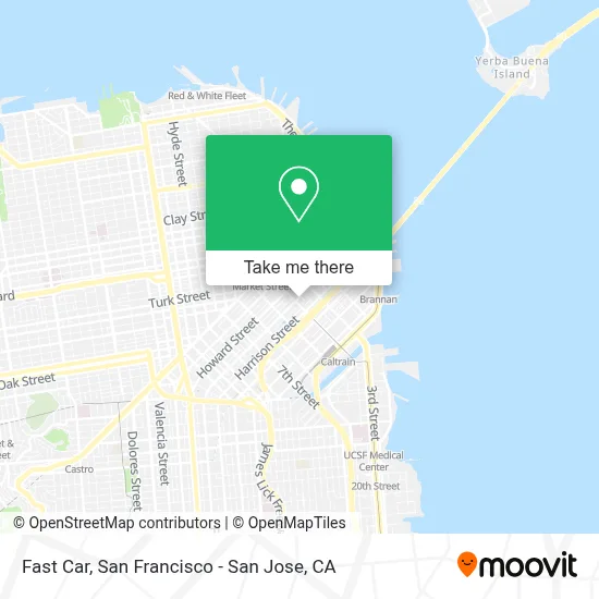 Fast Car map