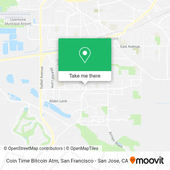 Coin Time Bitcoin Atm map