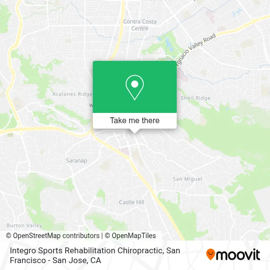 Integro Sports Rehabilitation Chiropractic map