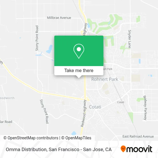 Omma Distribution map