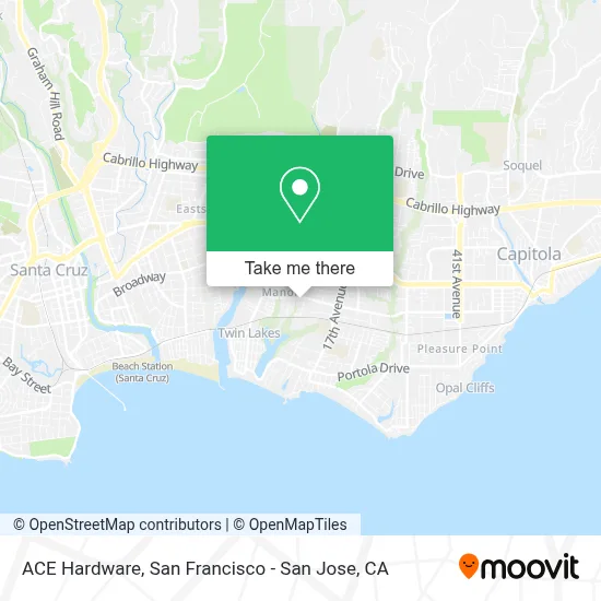 ACE Hardware map