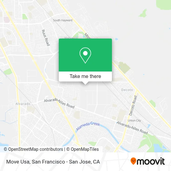 Move Usa map