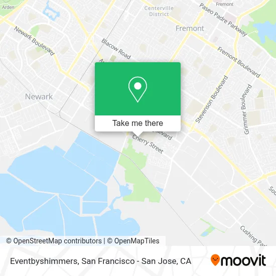 Eventbyshimmers map