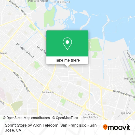 Sprint Store by Arch Telecom map