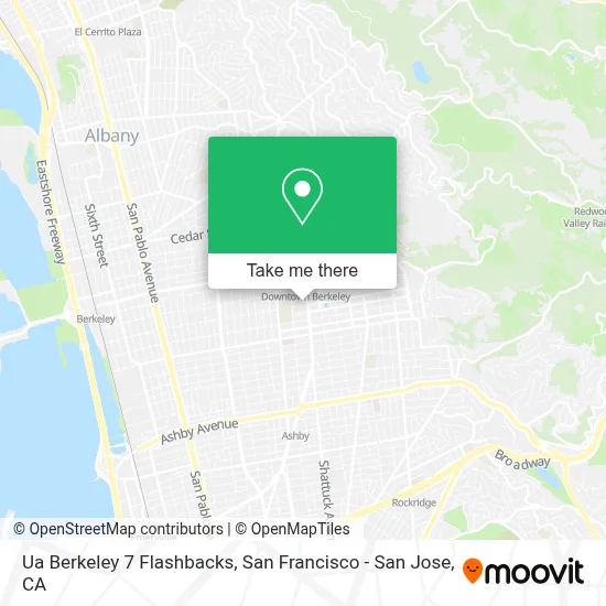Ua Berkeley 7 Flashbacks map