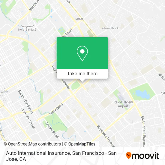 Auto International Insurance map
