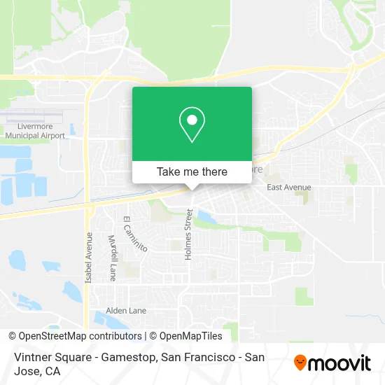 Vintner Square - Gamestop map