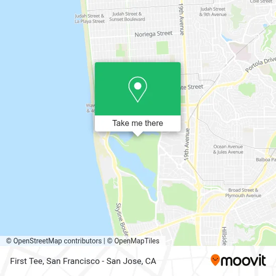 First Tee map