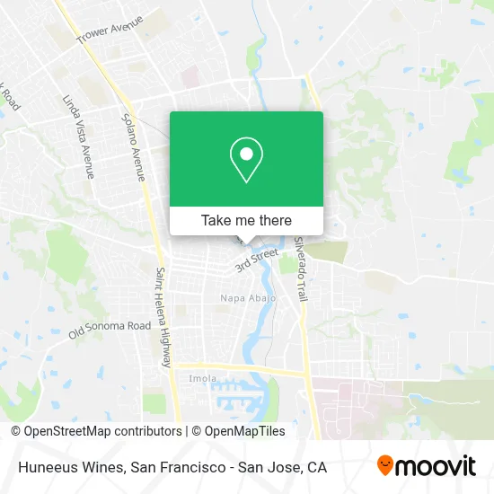 Huneeus Wines map