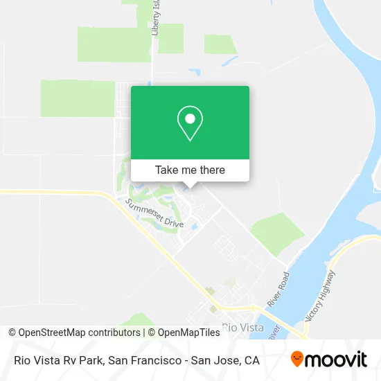 Rio Vista Rv Park map