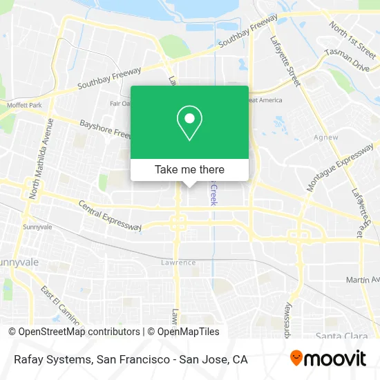 Rafay Systems map
