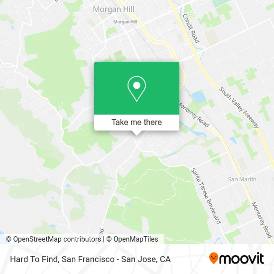 Hard To Find map
