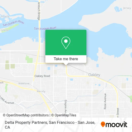 Delta Property Partners map