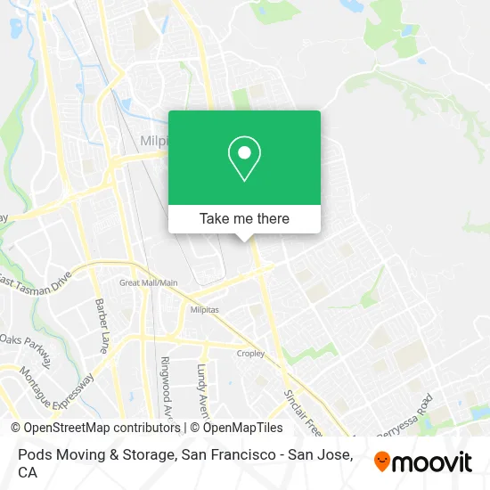 Pods Moving & Storage map