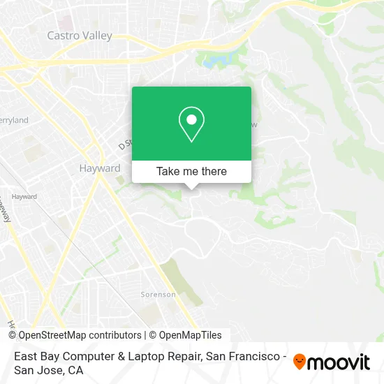 East Bay Computer & Laptop Repair map
