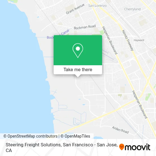 Steering Freight Solutions map