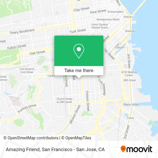 Amazing Friend map