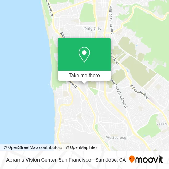 Abrams Vision Center map