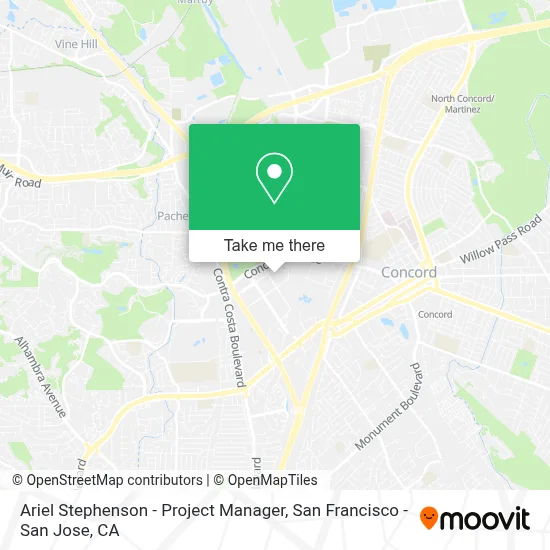Ariel Stephenson - Project Manager map